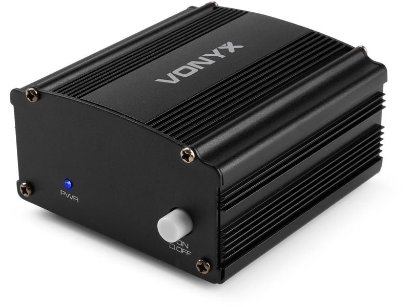 Vonyx DI-Box VDX10 Zuverlässiges, universelles 48-V-Phantomnetzteil