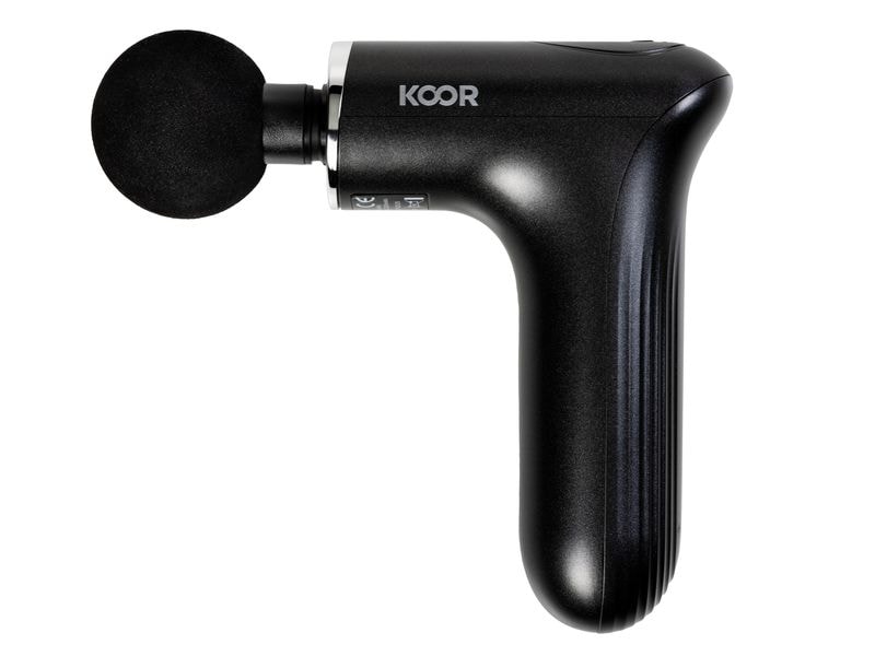 KOOR Massage Pistole Caalda Mini Massage Gun mit Wärmefunktion zur Unterstützung der Regenerationszeiten