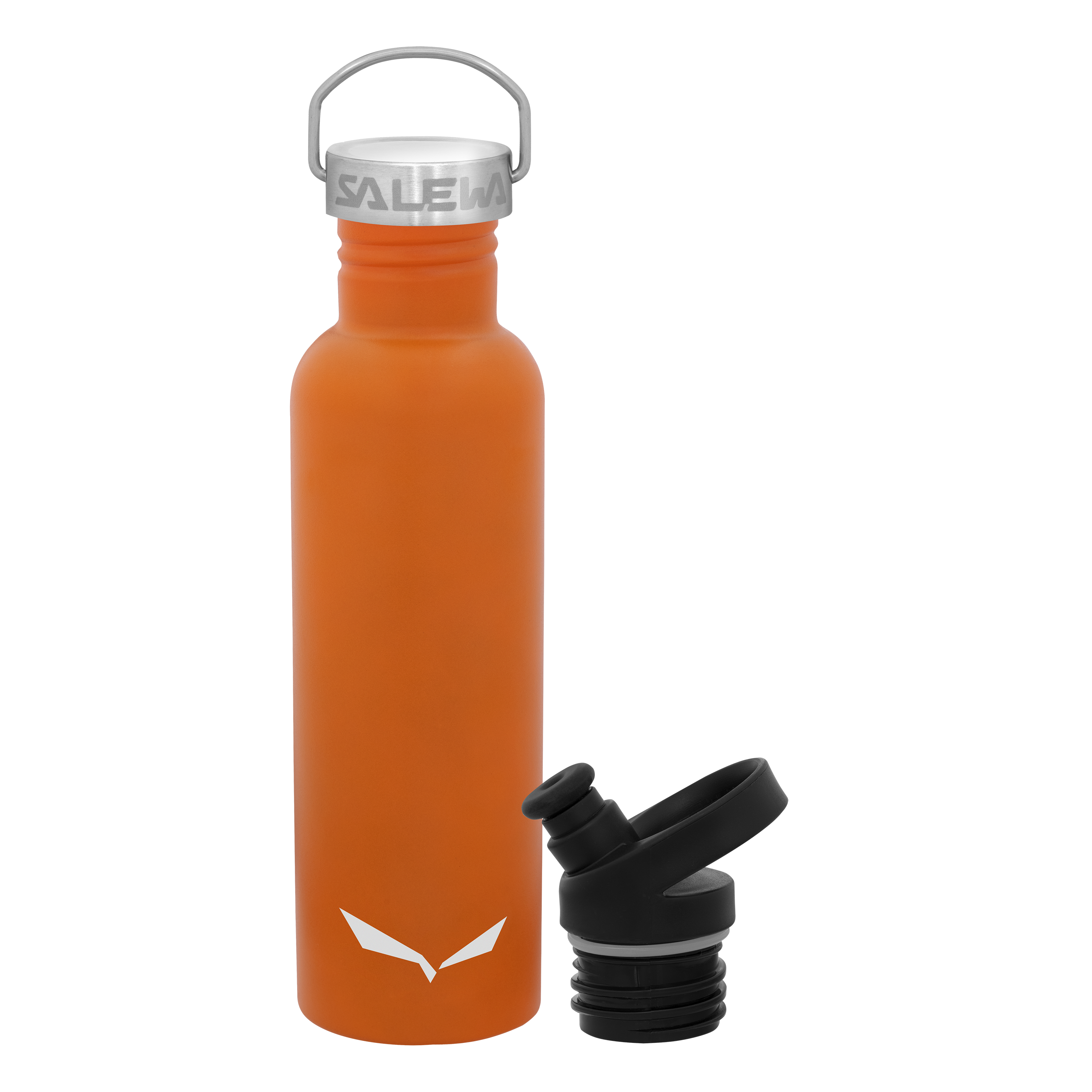 AURINO EDELSTAHL 0,75L FLASCHE MIT DOPPELTEM DECKEL