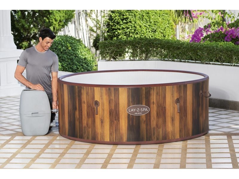 Bestway Whirlpool LAY-Z-SPA Helsinki AirJet Ø 180 Whirlpool für bis zu 7 Personen