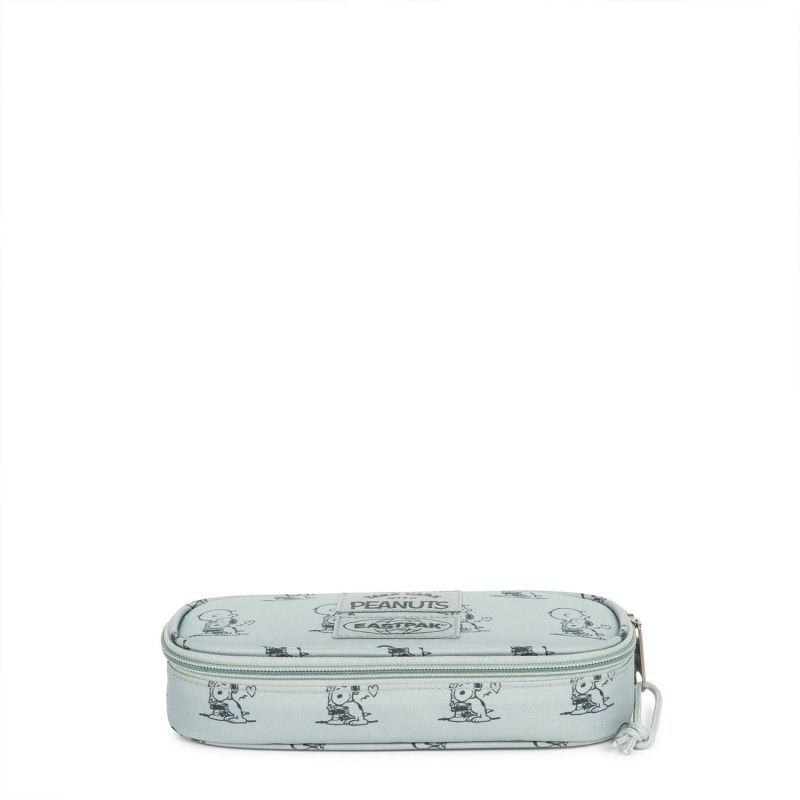 Trousse scolaire Oval Single 22 cm Peanuts Mint