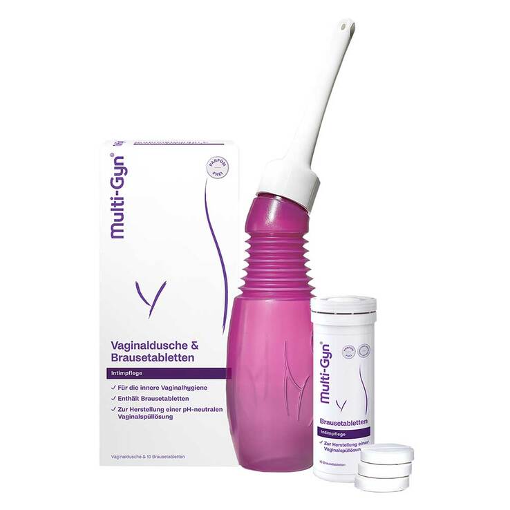 Multi-Gyn Vaginaldusche Kombipack Brausetabletten, 1 P