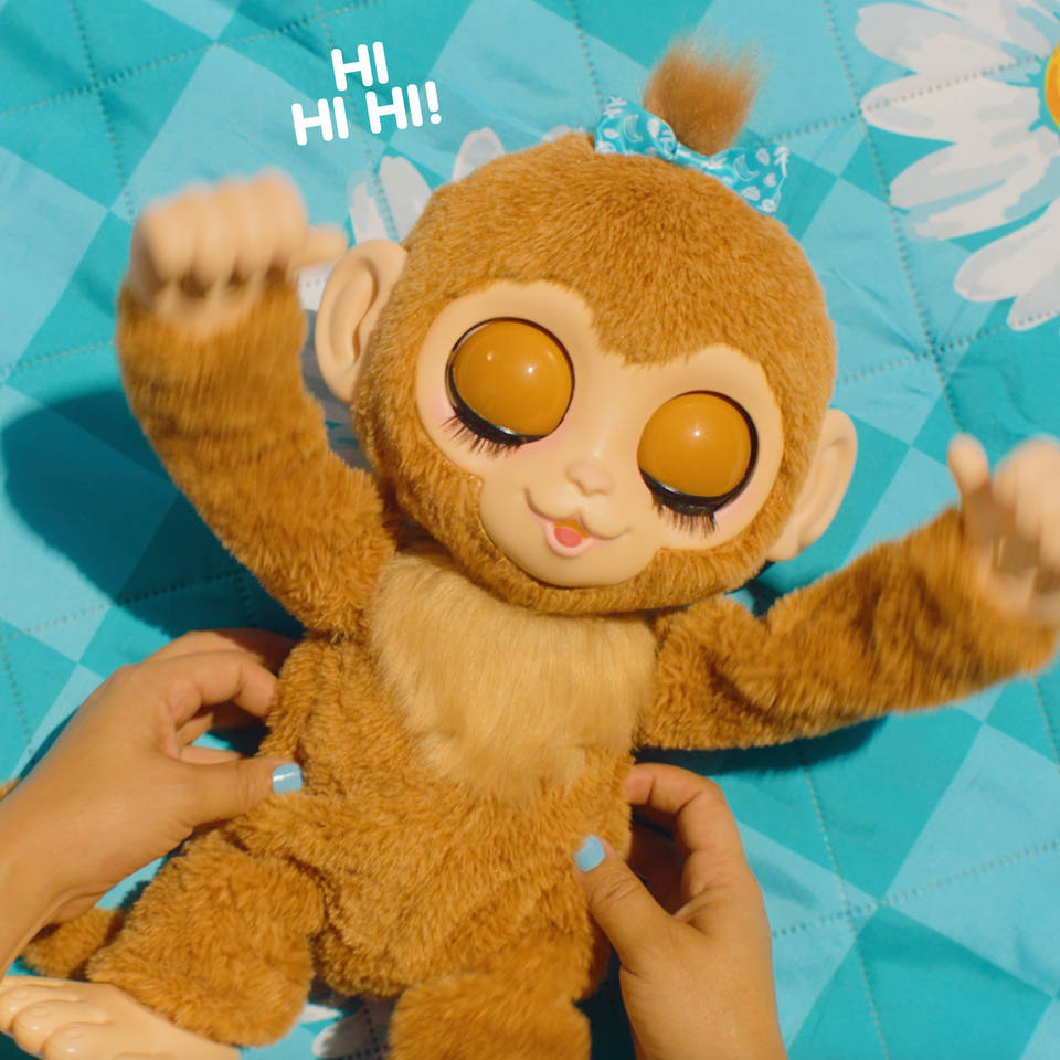 FurReal Peanut the playful monkey interactieve knuffel
