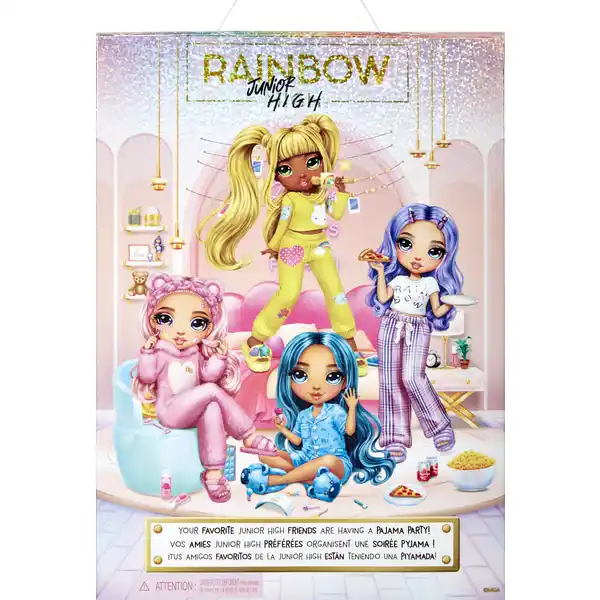 Rainbow High Junior High PJ Party Puppe - Bella (Yellow)