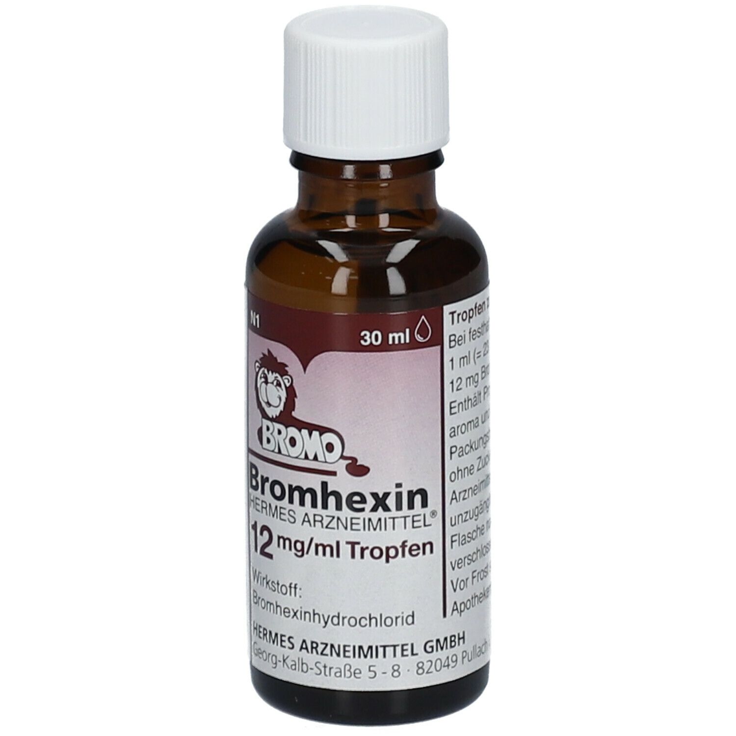 Bromhexin HERMES ARZNEIMITTEL® 12 mg/ml
