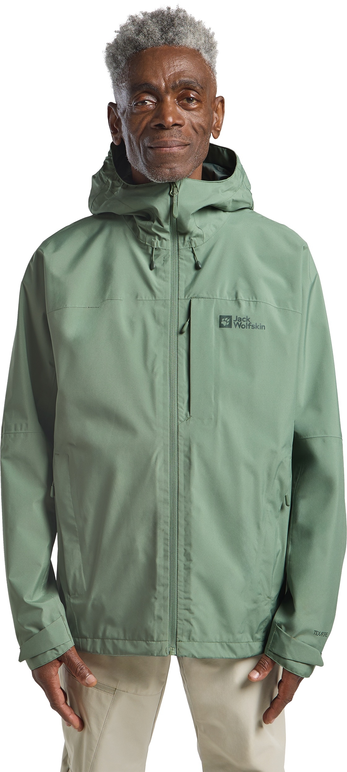 Jack Wolfskin Funktionsjacke »TEMPEST 2L JKT M« mit Kapuze