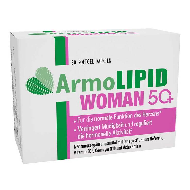 Armolipid Woman 50 + Weichkapseln, 30 St
