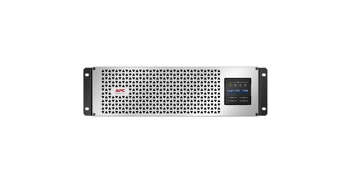 APCSmart-UPS Li-ion SMTL1500RMI3UC ups  (Zwart, 6x C13, Short Depth, Rackmount 3U, SmartConnect, 1500VA)