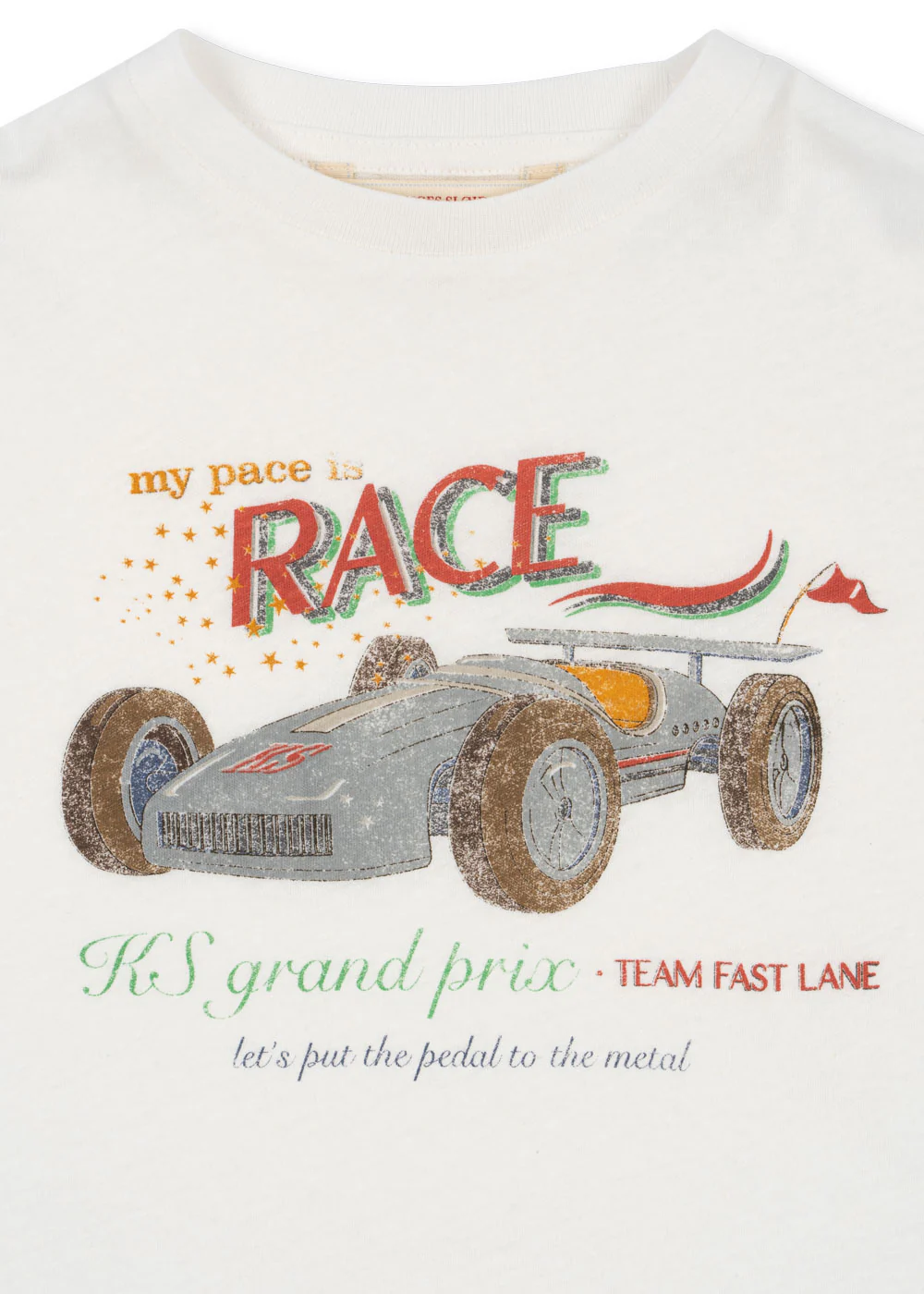 Era tee - RACE WHITE - 6M