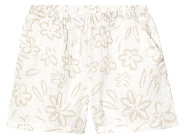 Mousseline korte kinderbroek