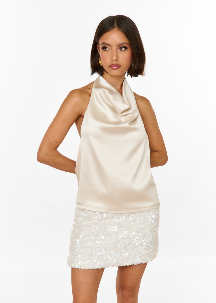 Sjenna top champagne