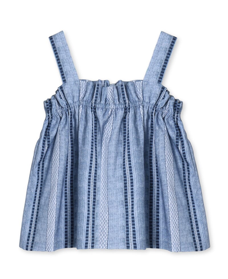 Amie Ruffle Top navy - Fliink - Rumpetroll