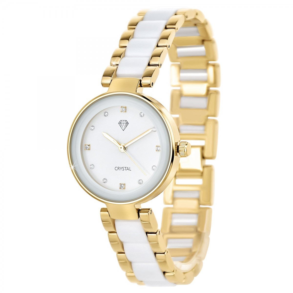 Montre élégante Marion SC Crystal ornée de Cristaux scintillants