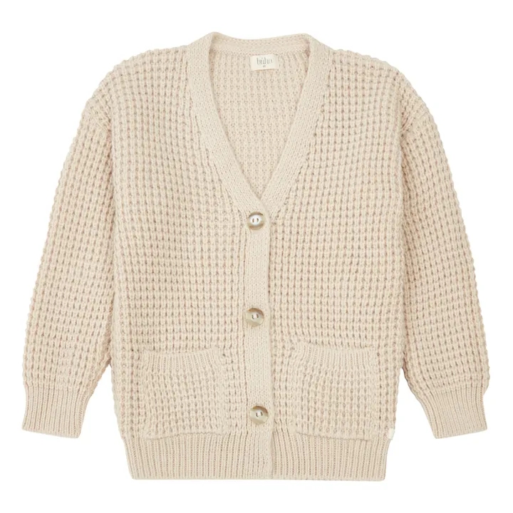 Búho Cardigan Poches | Ecru