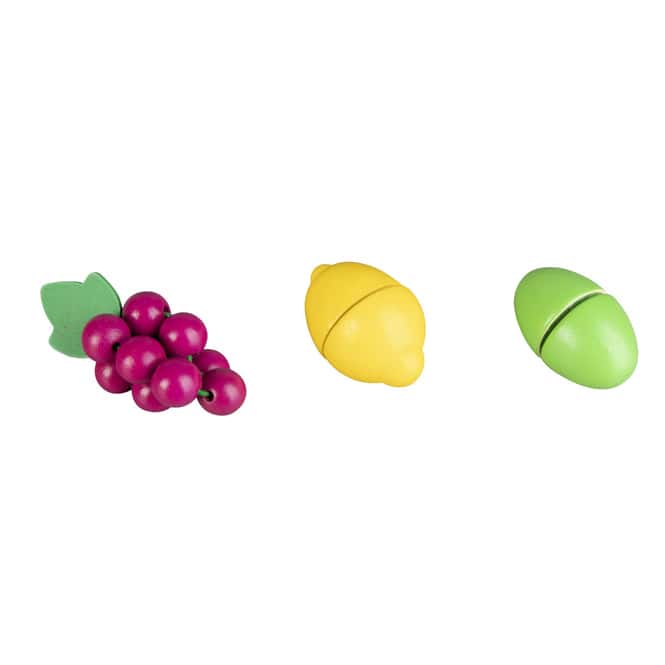 Besttoy - Holzkörbchen - Früchte Set 2