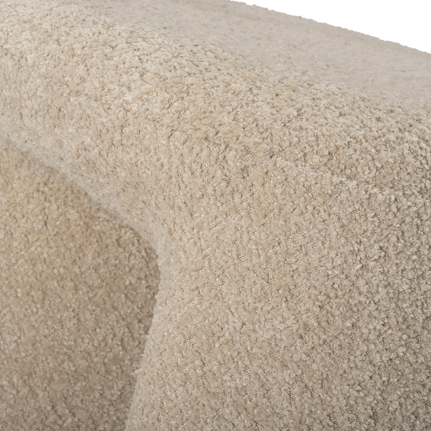 Intratuin poef Fred beige 45 x 45 x 46,5 cm