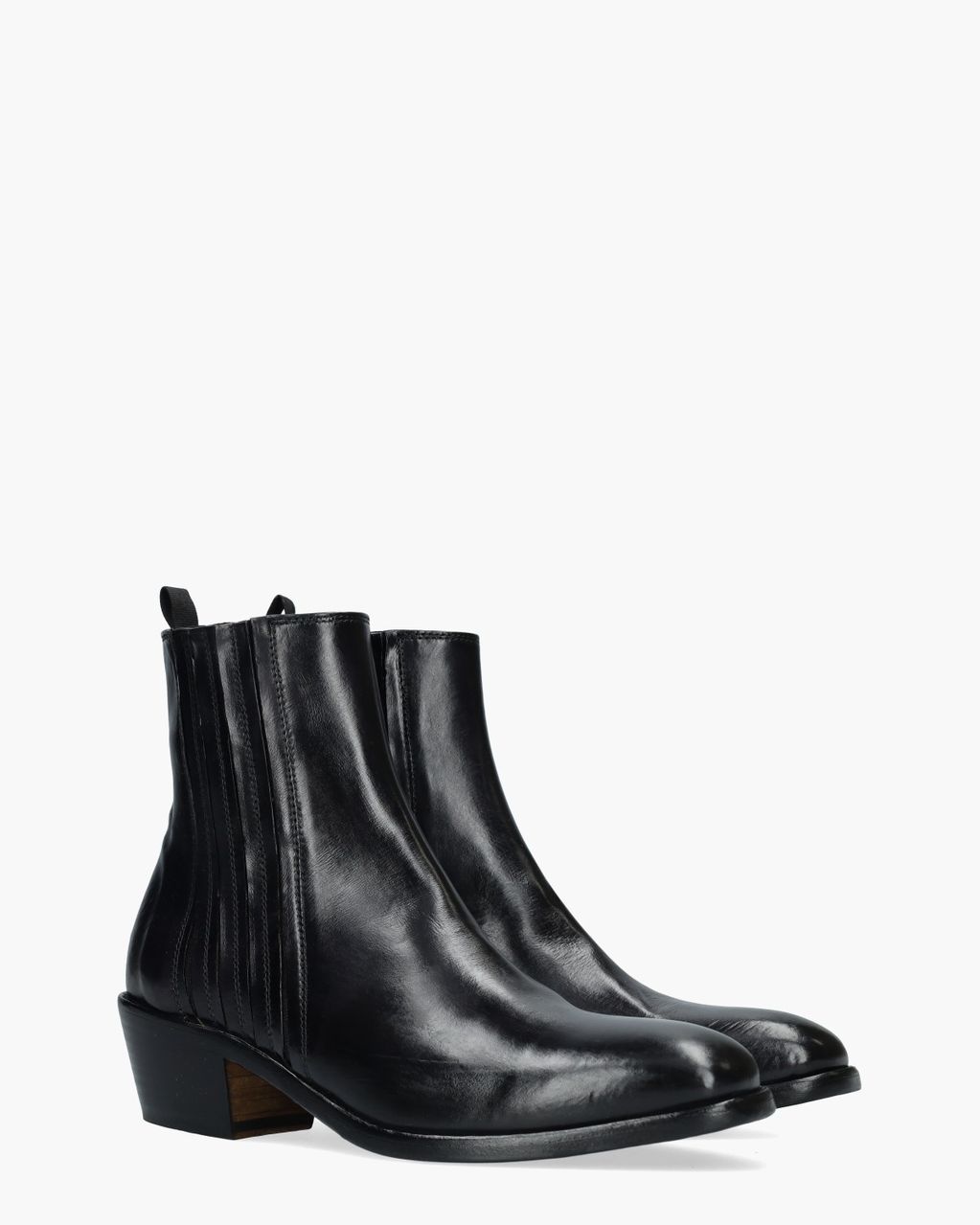 Jo Ghost 5281 Zwart Dames Chelseaboots