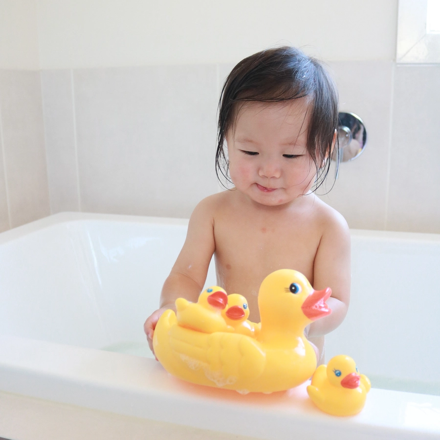playgro Badeenten Familie 4 tlg. wasserdicht, schmutzfrei