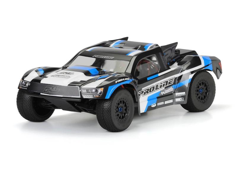 Proline Karosserie Flo-Tek Fusion SCT unlackiert, 1:10 Bereits zugeschnittene Short Course Truck Karosserie
