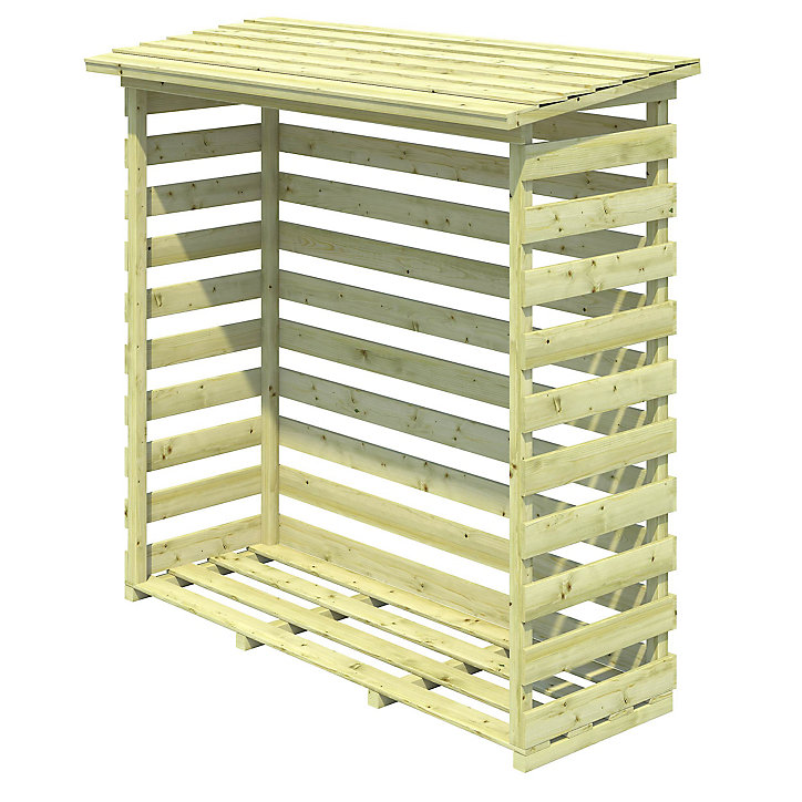 Bûcher Blooma Beni en bois l.180 x H.184,8 cm
