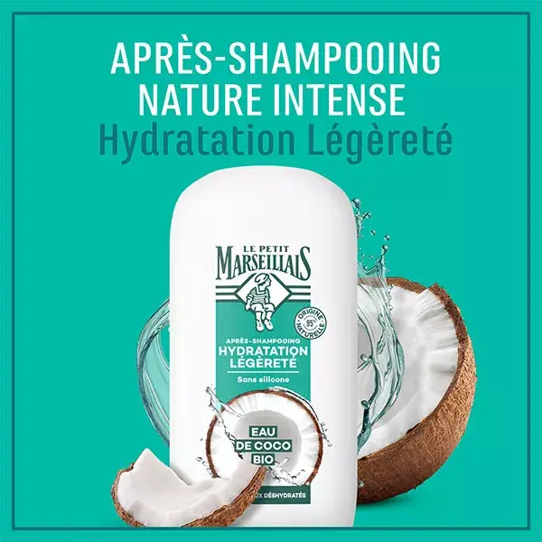 Le Petit Marseillais Après-Shampoing Calendula et Eau de Coco Bio 200ml