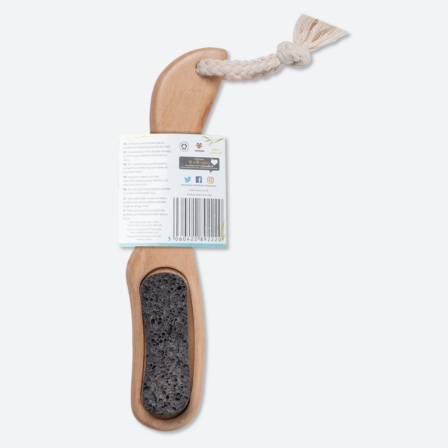 So Eco Lava Stone Pumice & Brush