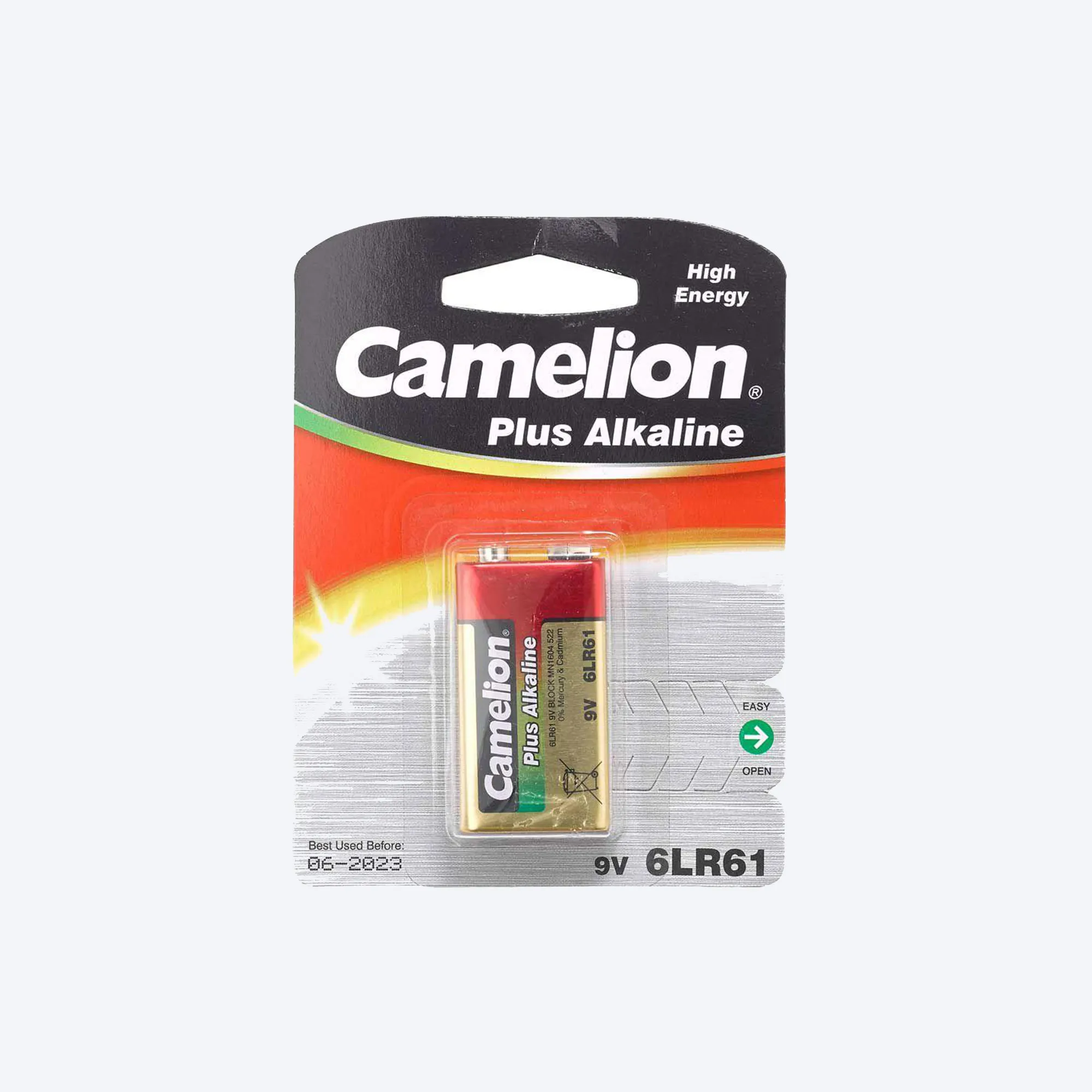 Camelion 9-Volt-Batterie, Größe 6LR61