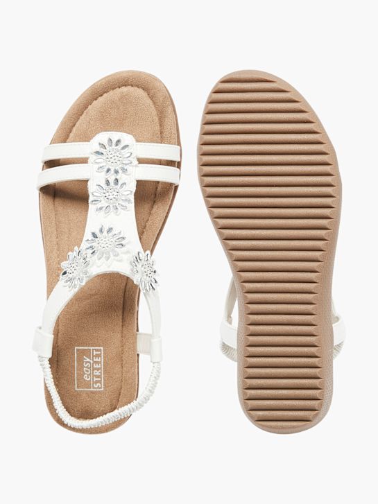 Easy Street Sandale Weiss