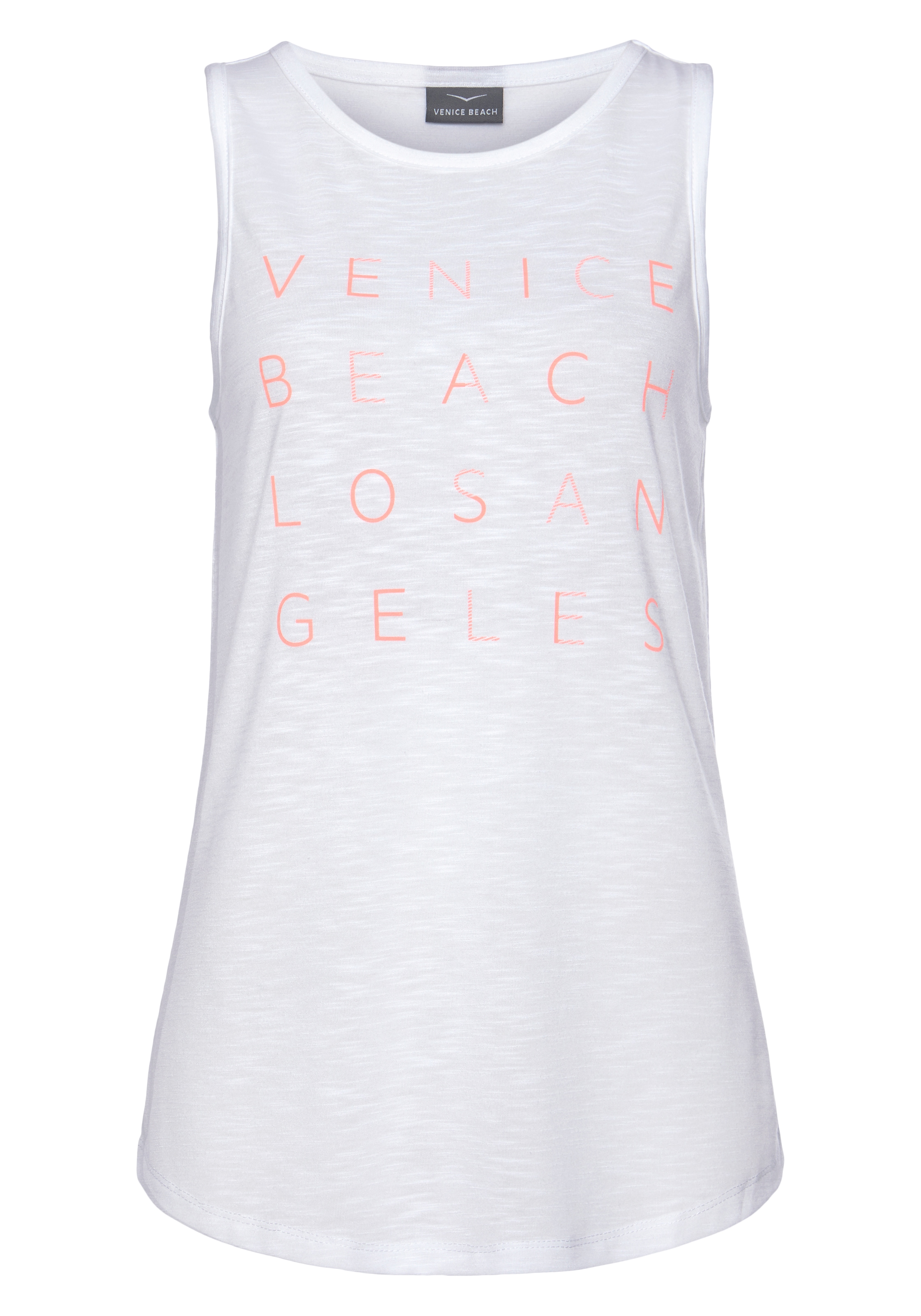 Venice Beach Tanktop , mit Logoprint, Tanktop