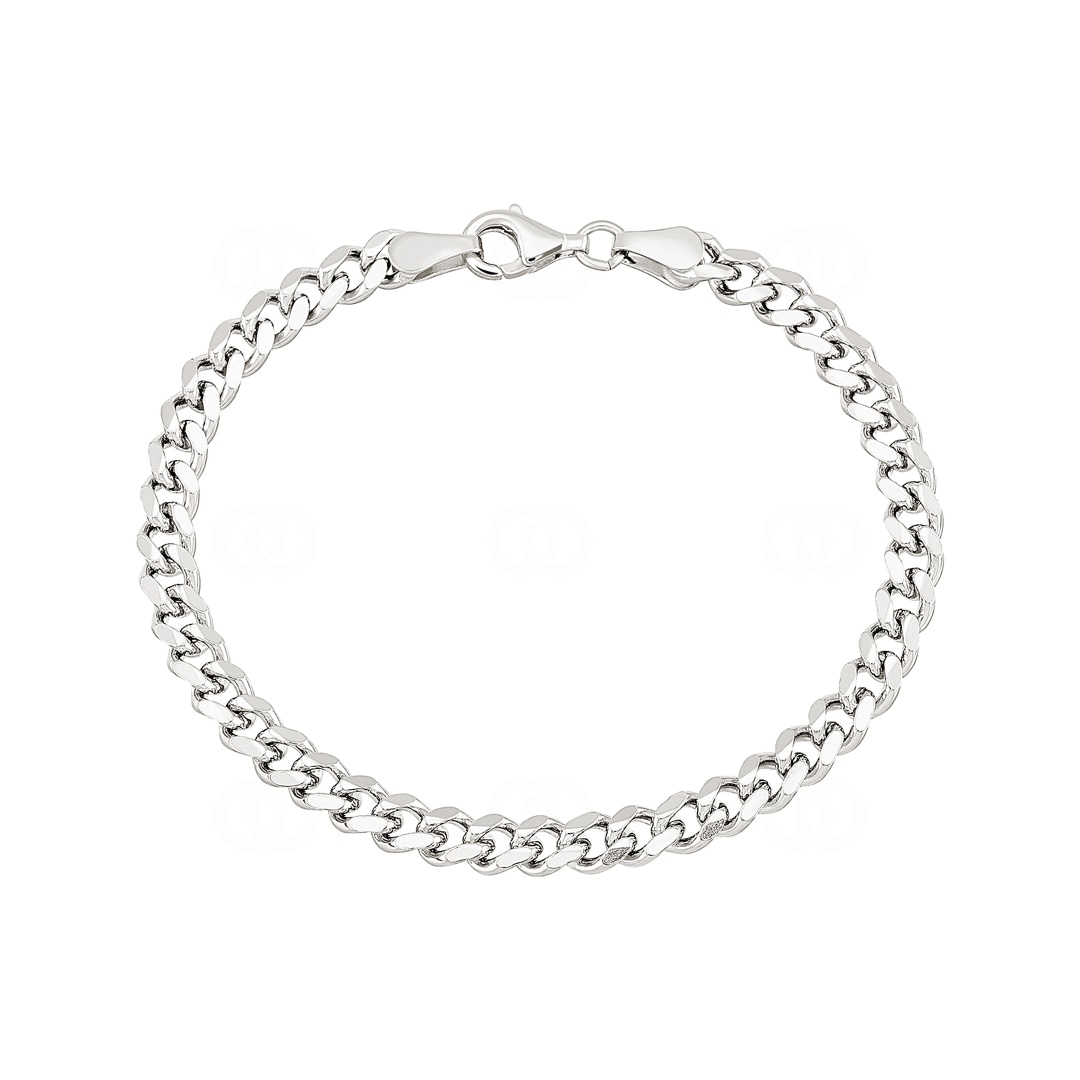 Panzerarmband 925 Silber 5.0mm