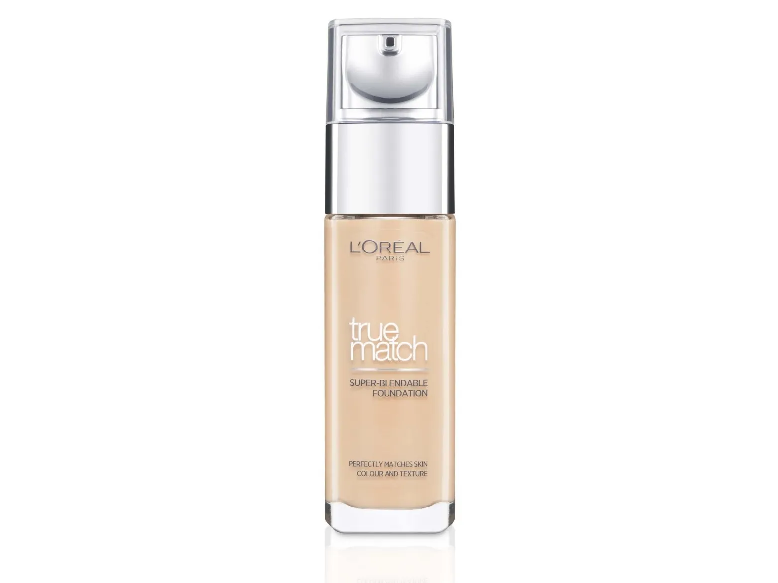L'Oreal Paris Foundation True Match Liquid Foundation 4W Golden Natural with Hyaluronic Acid & SPF 17 30ml
