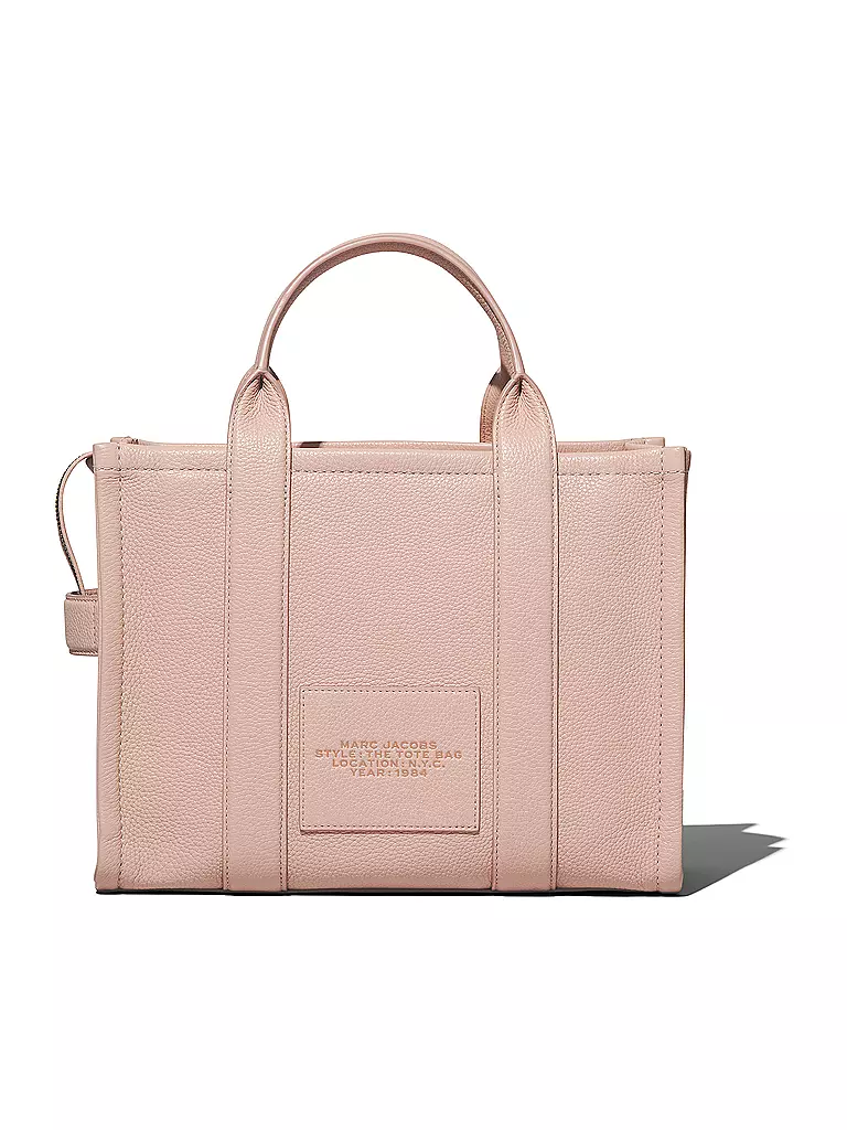MARC JACOBS Ledertasche - Tote Bag  THE MEDIUM TOTE LEATHER rosa