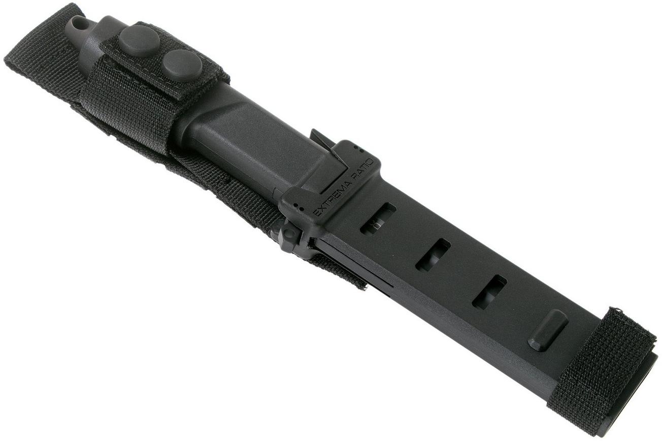 Extrema Ratio Contact C, Black Black 04.1000.0216/BLK vaststaand mes