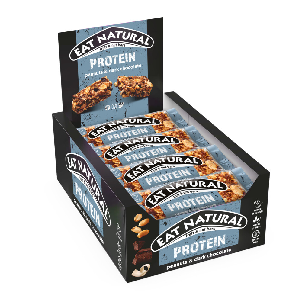 Eat natural Proteïn Bar Pinda's en Chocolade12 x 40 gr