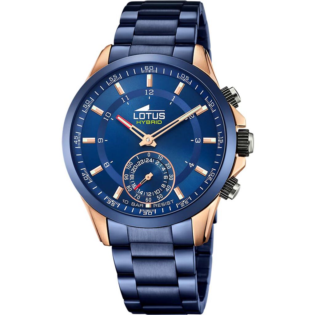 Montre Lotus Connected Bleu