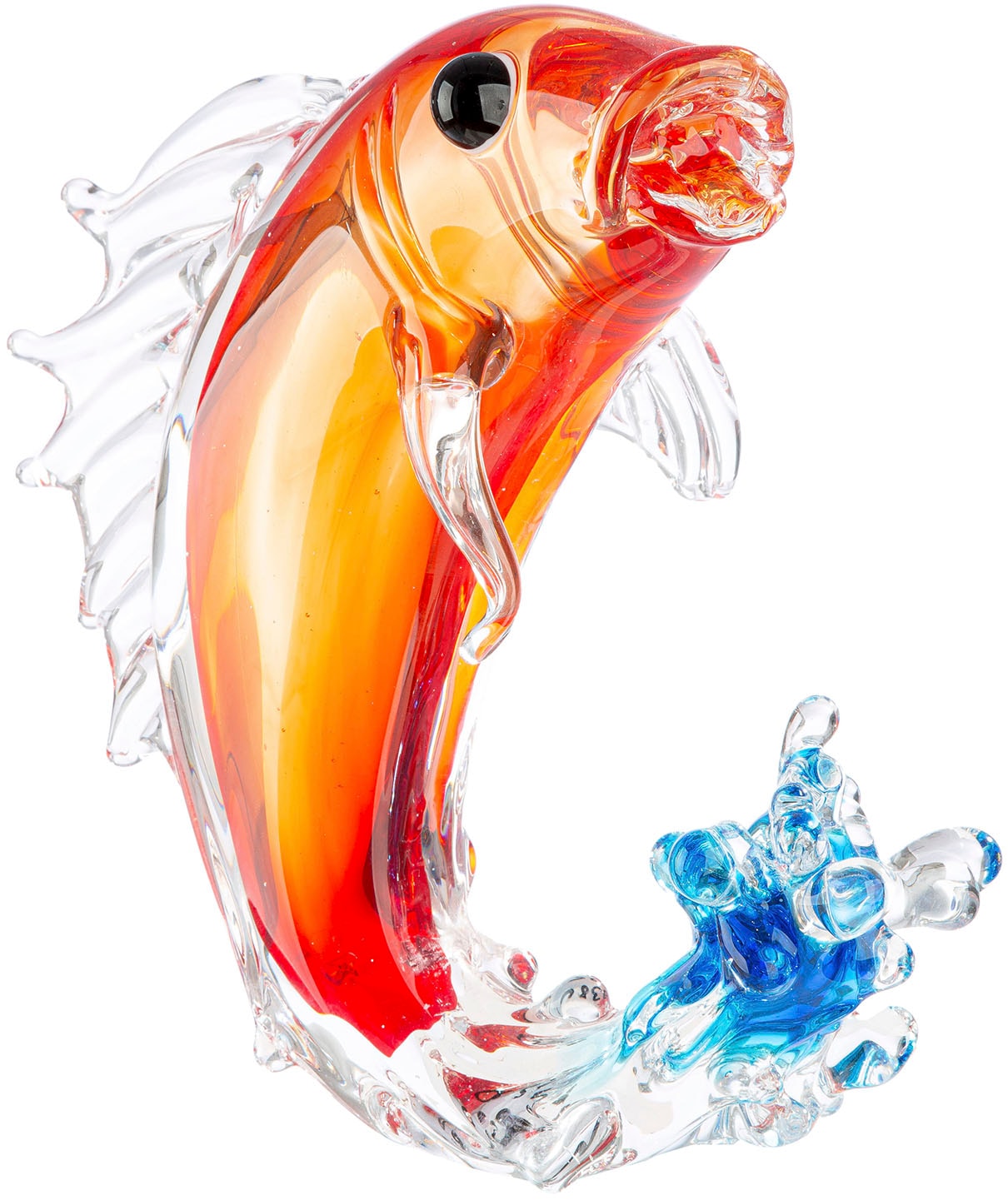 Casablanca by Gilde Tierfigur »Figur Fisch Piscium rot H. 22 cm«