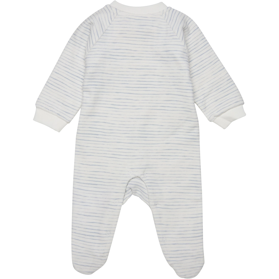 Fixoni Strampler Velour Ballad Blue