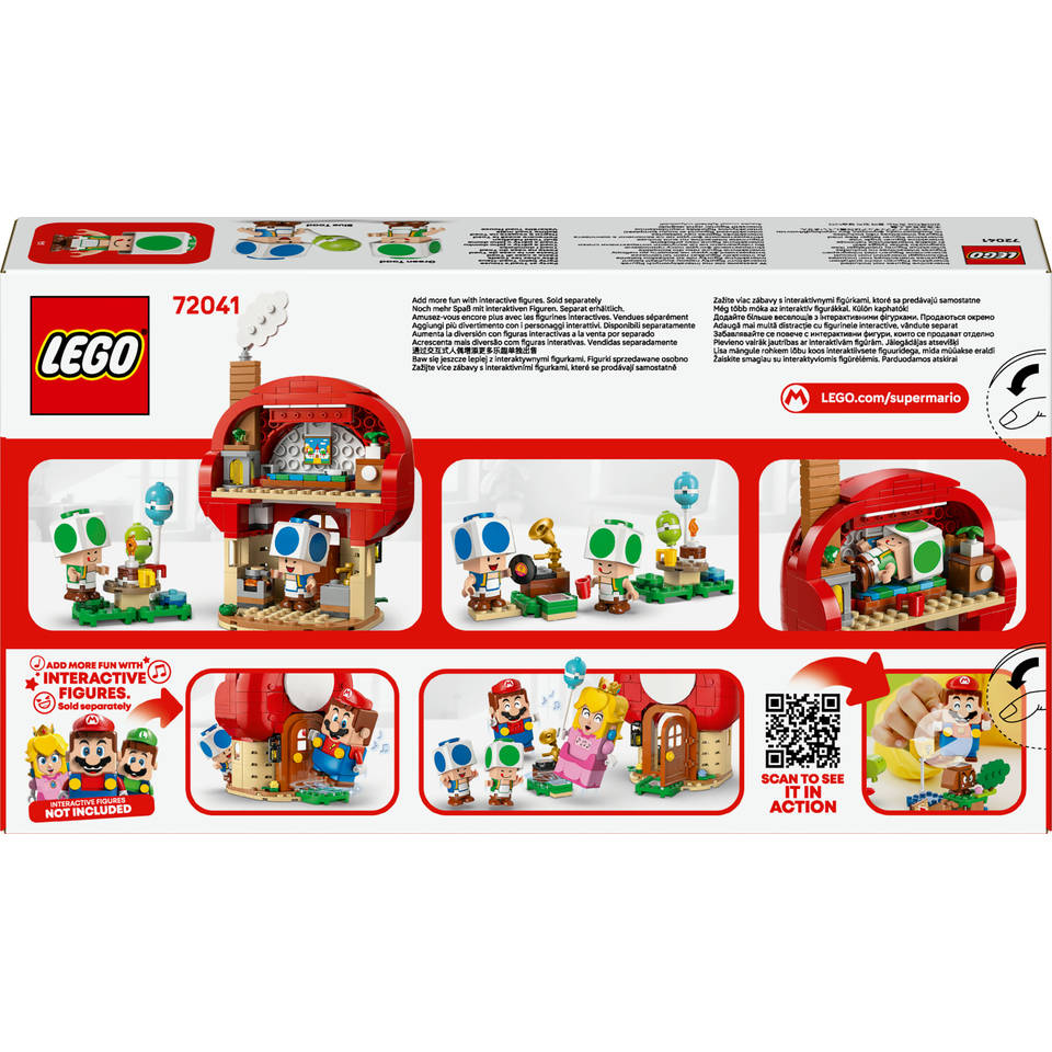 LEGO Super Mario Toads huisfeestje 72041
