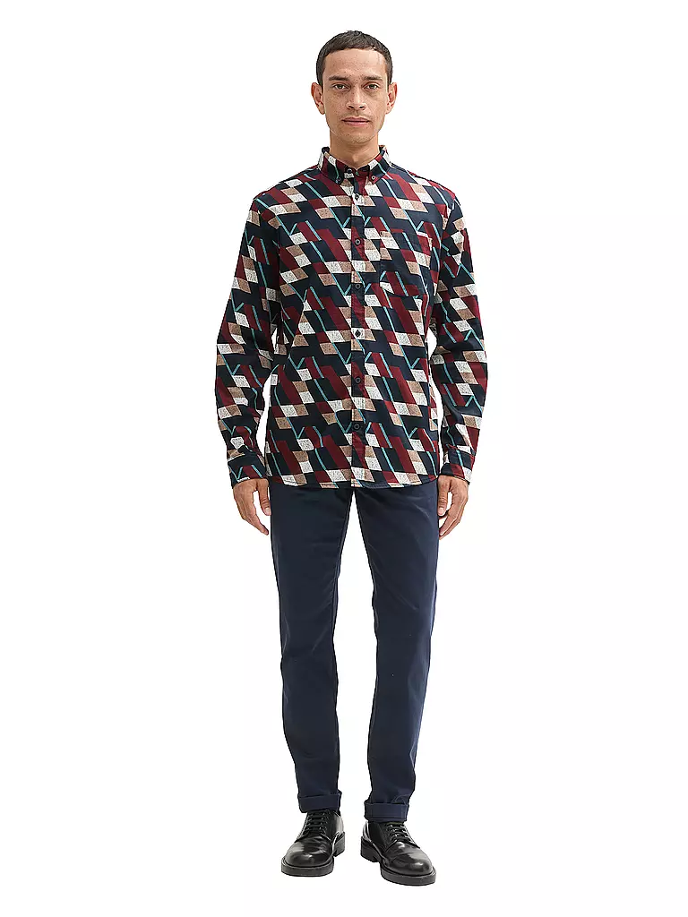 TOM TAILOR Hemd rot