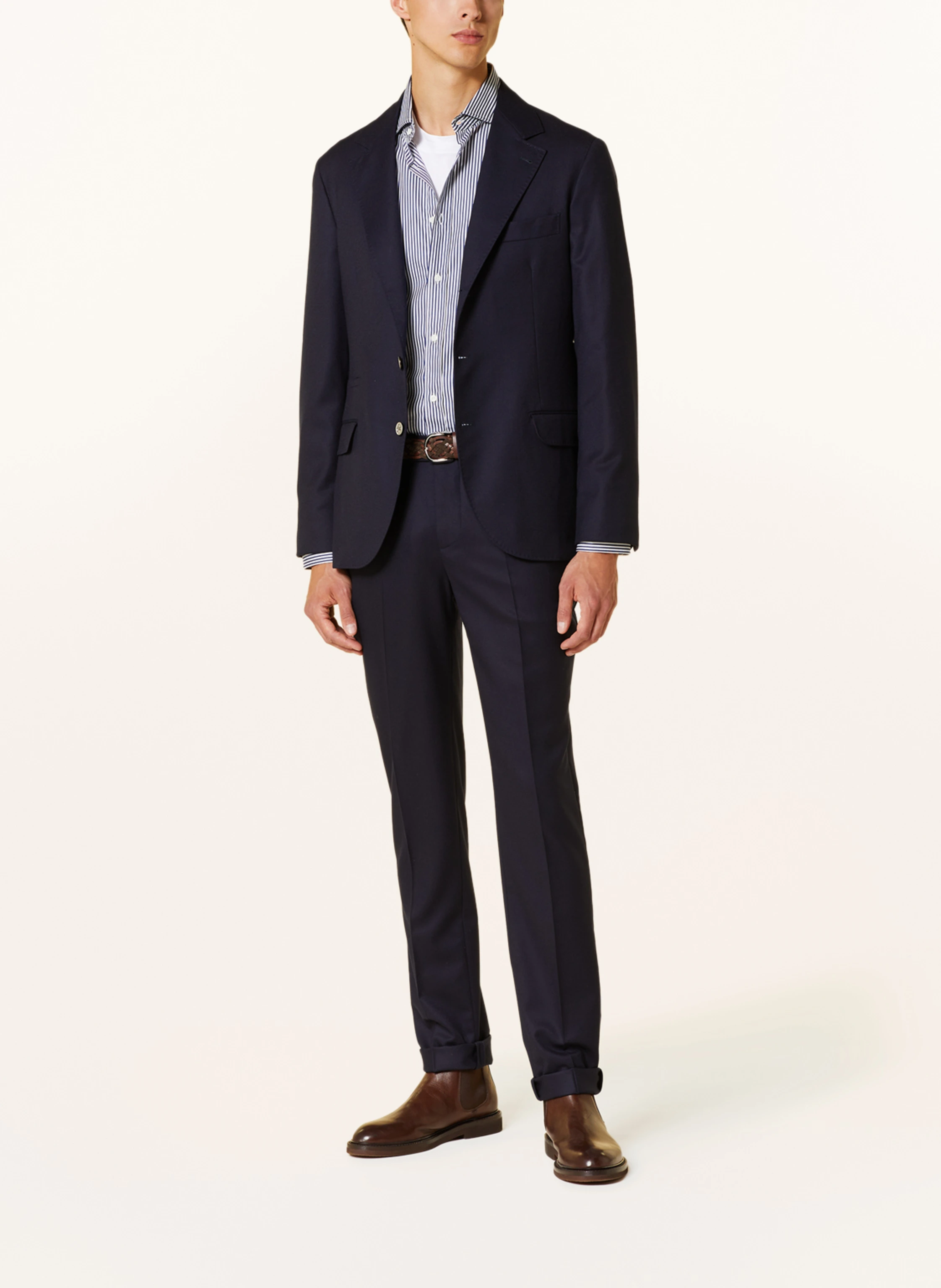 BRUNELLO CUCINELLI Flanellhose Extra Slim Fit