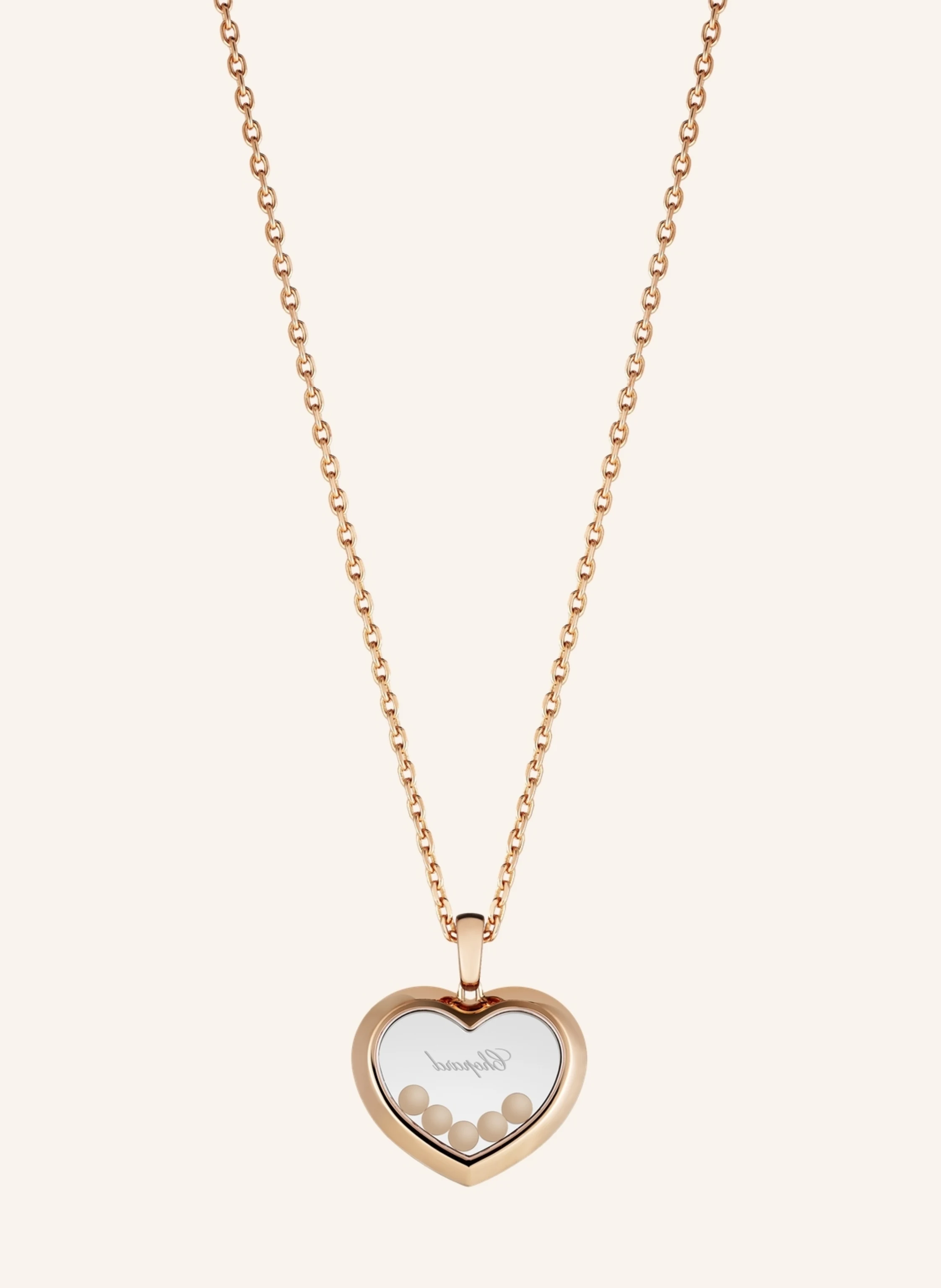 Chopard Anhänger HAPPY DIAMONDS ICONS Anhänger aus 18 Karat Roségold und Diamanten