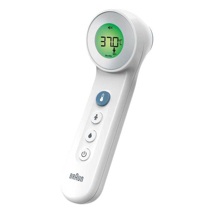 Braun Berührungsfrei + Stirn Thermometer mit Age Precision, 1 St