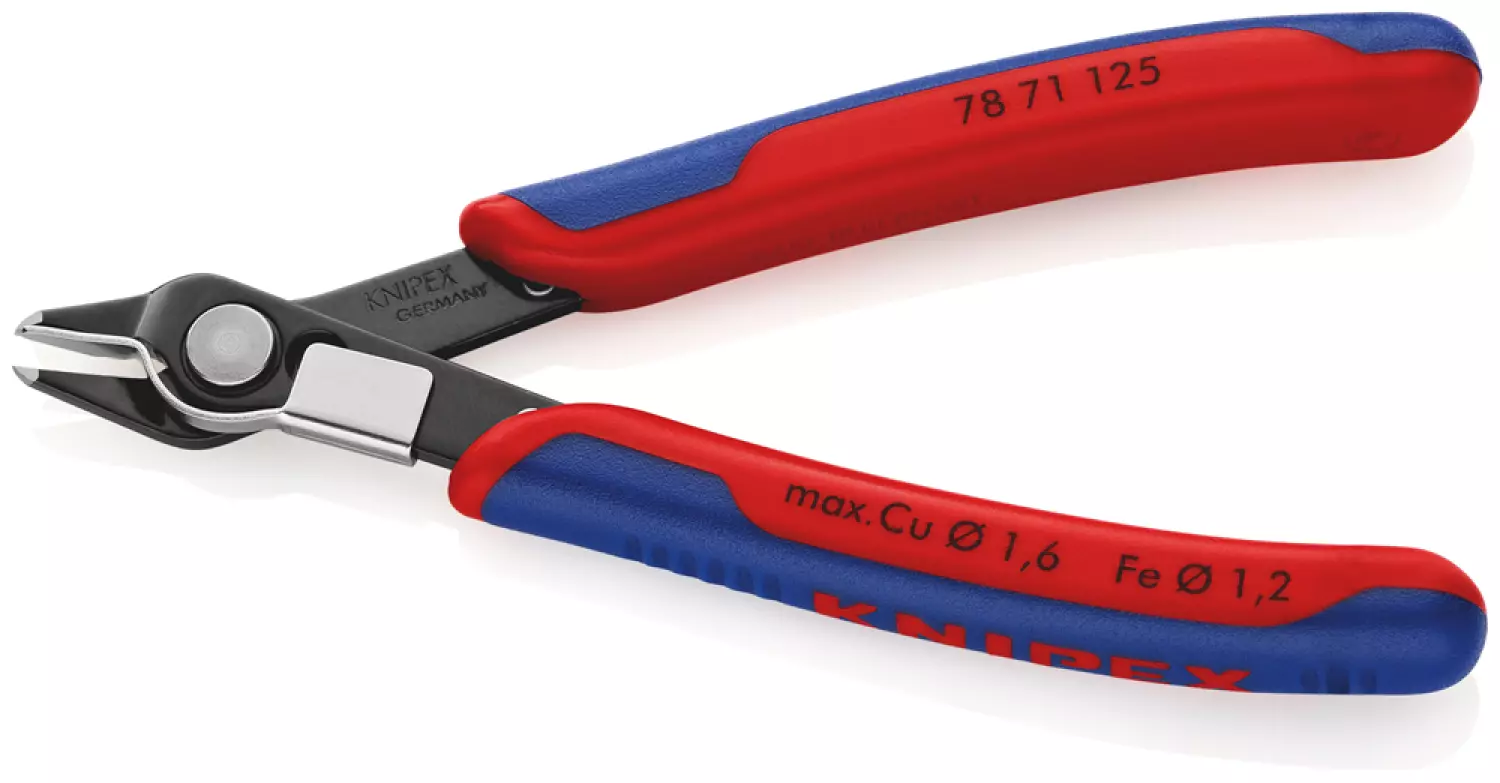 Knipex 7871125 Super-Knips Precisie Zijsnijtang - Elektronica - 125mm