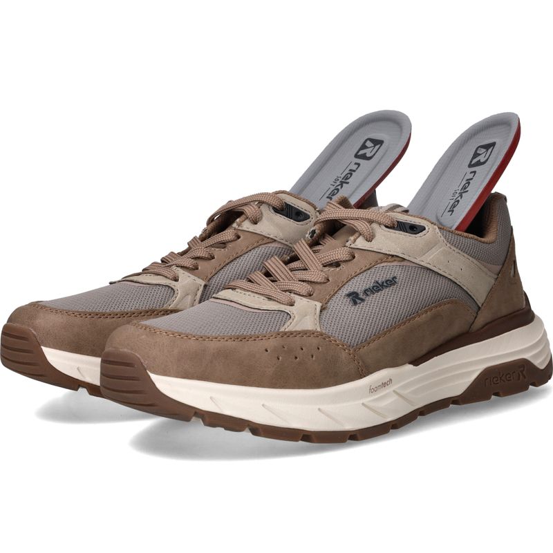 Rieker Sport Sneakers Beige Heren