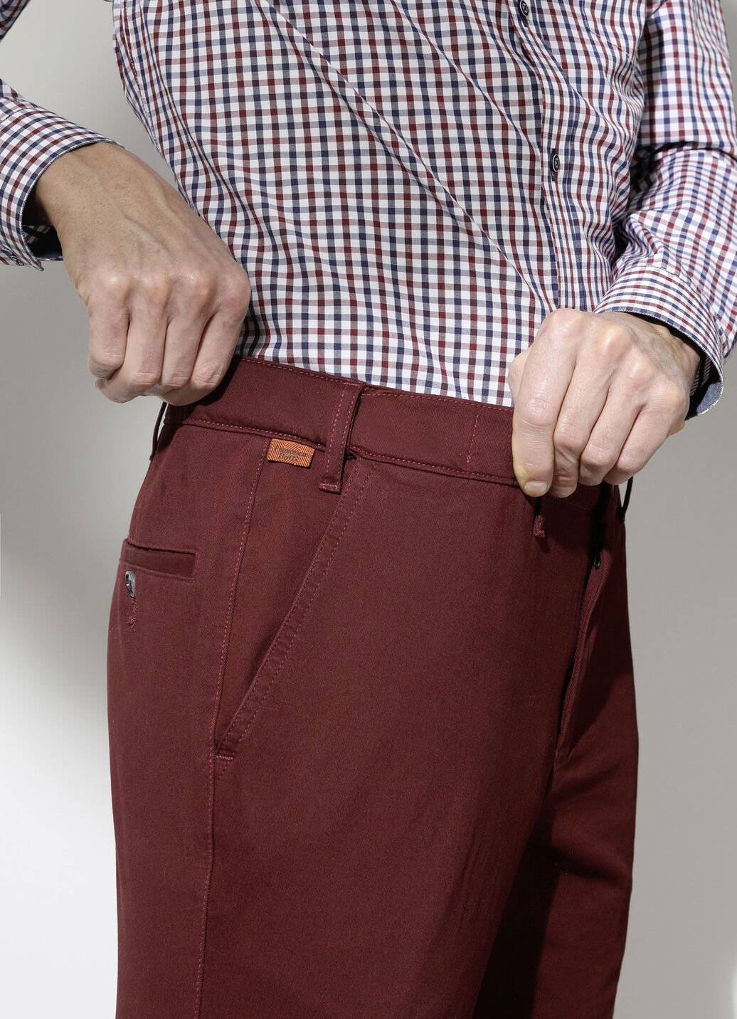 Hose von «Francesco Botti» mit Komfortbund in 3 Farben