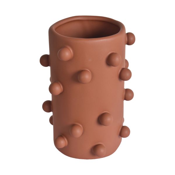 Opjet Bal Vaas - Keramiek - Terracotta