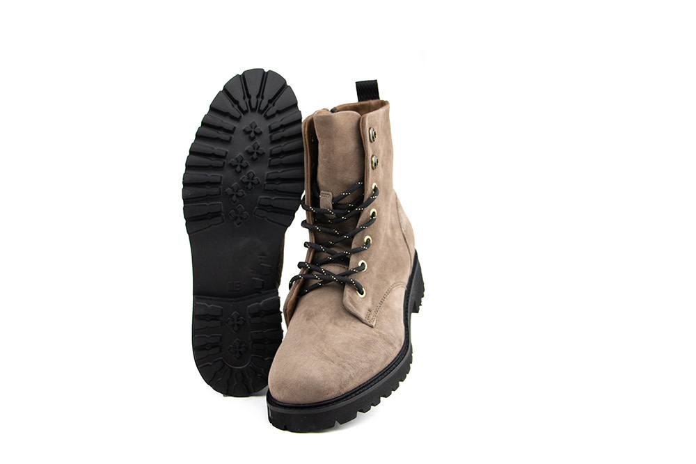 Piedi Nudi Veterboot Gwen 01.02 Acero Taupe