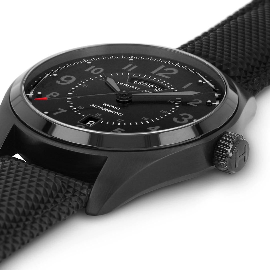 Hamilton Khaki Field Full Black Day-Date