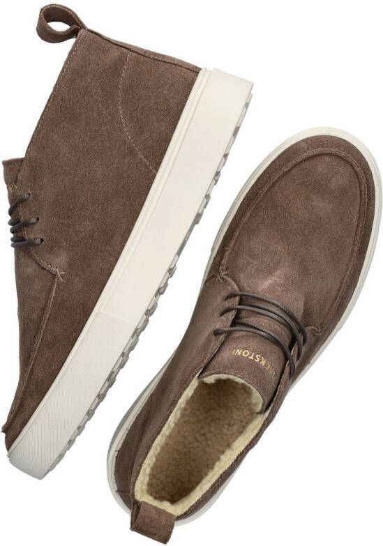BLACKSTONE Veterboots Heren Ruby Jerrik Maat: 45 Materiaal: Leer Kleur: Bruin