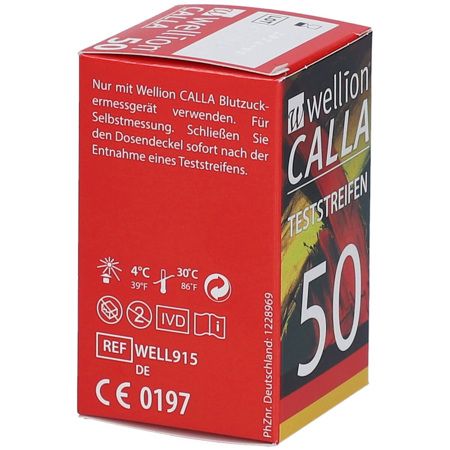Wellion CALLA Blutzuckerteststreifen